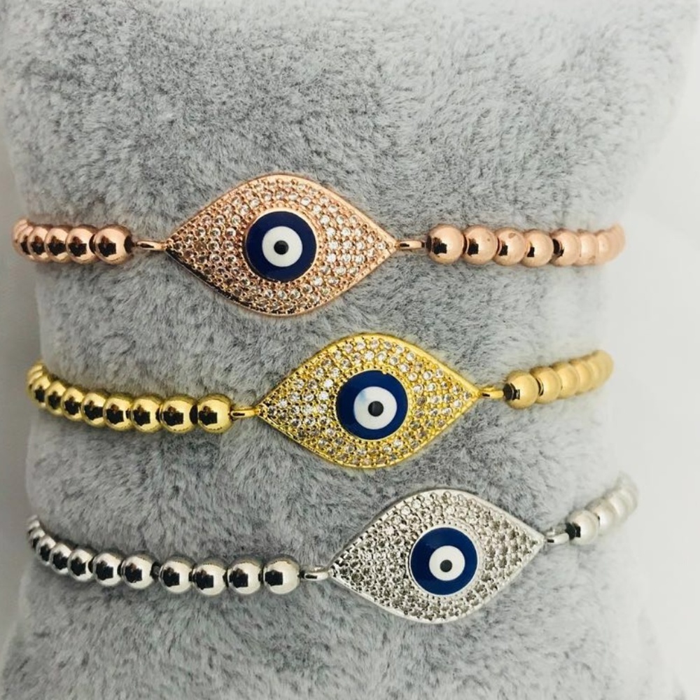 Evil Eye Bracelet - Adjustable